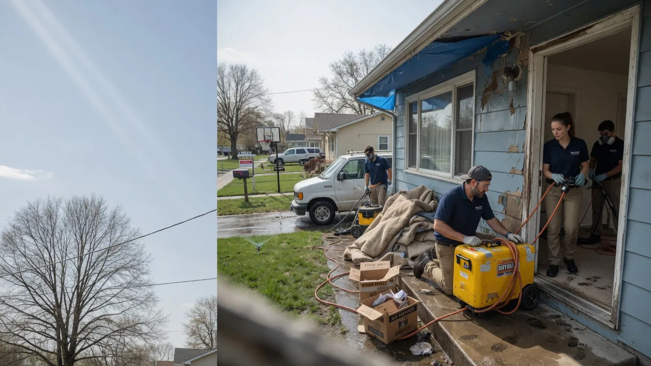 Basement Flood Cleanup in Apple Grove, WV near me